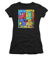 Load image into Gallery viewer, Deconstructed Faces - Women&#39;s T-Shirt
