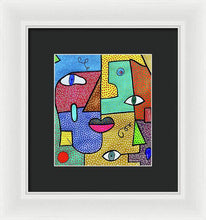 Load image into Gallery viewer, Deconstructed Faces - Framed Print
