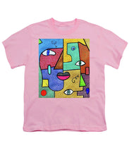 Load image into Gallery viewer, Deconstructed Faces - Youth T-Shirt
