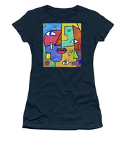 Load image into Gallery viewer, Deconstructed Faces - Women&#39;s T-Shirt
