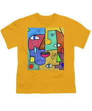 Load image into Gallery viewer, Deconstructed Faces - Youth T-Shirt
