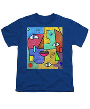 Load image into Gallery viewer, Deconstructed Faces - Youth T-Shirt
