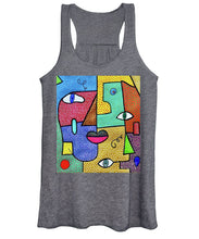 Load image into Gallery viewer, Deconstructed Faces - Women&#39;s Tank Top
