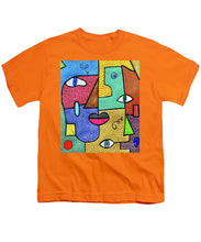 Load image into Gallery viewer, Deconstructed Faces - Youth T-Shirt

