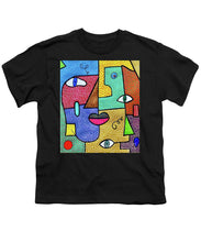 Load image into Gallery viewer, Deconstructed Faces - Youth T-Shirt
