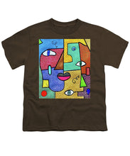 Load image into Gallery viewer, Deconstructed Faces - Youth T-Shirt
