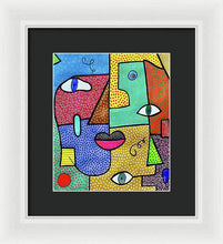 Load image into Gallery viewer, Deconstructed Faces - Framed Print
