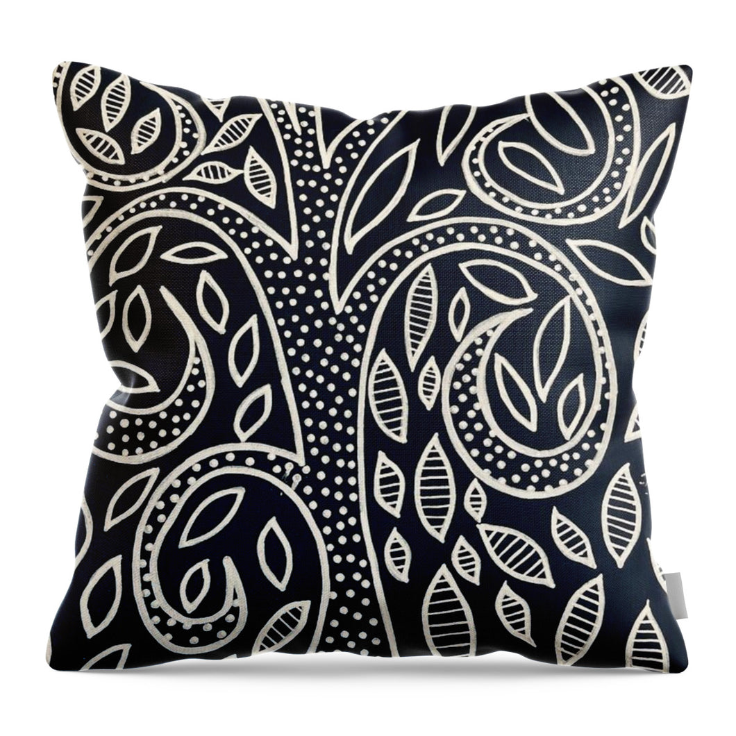 Falling Leaves - Throw Pillow