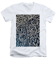 Load image into Gallery viewer, Falling Leaves - Men's V-Neck T-Shirt
