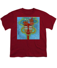 Load image into Gallery viewer, Flower Crown - Youth T-Shirt
