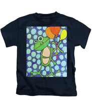 Load image into Gallery viewer, Frog with Balloons - Kids T-Shirt
