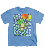 Load image into Gallery viewer, Frog with Balloons - Youth T-Shirt
