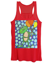 Load image into Gallery viewer, Frog with Balloons - Women&#39;s Tank Top
