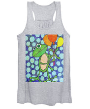 Load image into Gallery viewer, Frog with Balloons - Women&#39;s Tank Top
