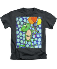 Load image into Gallery viewer, Frog with Balloons - Kids T-Shirt
