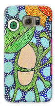 Load image into Gallery viewer, Frog with Balloons - Phone Case
