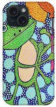 Load image into Gallery viewer, Frog with Balloons - Phone Case
