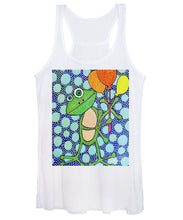 Load image into Gallery viewer, Frog with Balloons - Women&#39;s Tank Top
