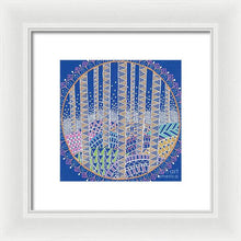 Load image into Gallery viewer, Hills and Trees Mandala - Framed Print
