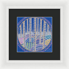 Load image into Gallery viewer, Hills and Trees Mandala - Framed Print
