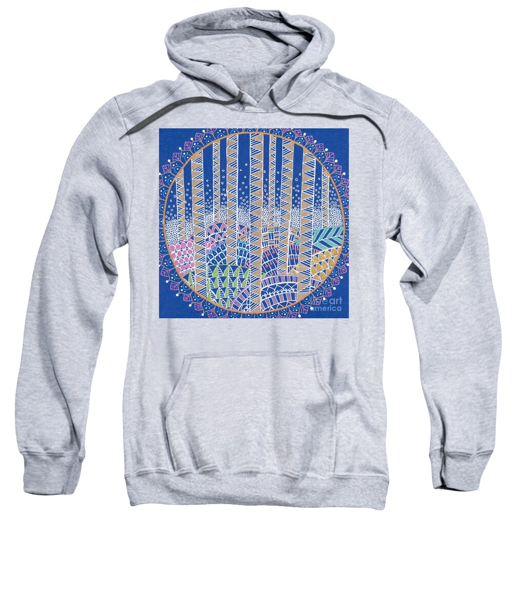 Hills and Trees Mandala - Sweatshirt