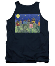 Load image into Gallery viewer, Houses on Hills At Night - Tank Top
