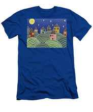 Load image into Gallery viewer, Houses on Hills At Night - T-Shirt
