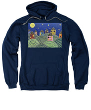 Load image into Gallery viewer, Houses on Hills At Night - Sweatshirt
