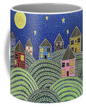 Load image into Gallery viewer, Houses on Hills At Night - Mug
