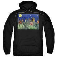 Load image into Gallery viewer, Houses on Hills At Night - Sweatshirt
