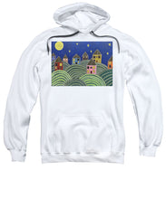Load image into Gallery viewer, Houses on Hills At Night - Sweatshirt
