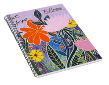 Load image into Gallery viewer, Let Love Bloom - Spiral Notebook
