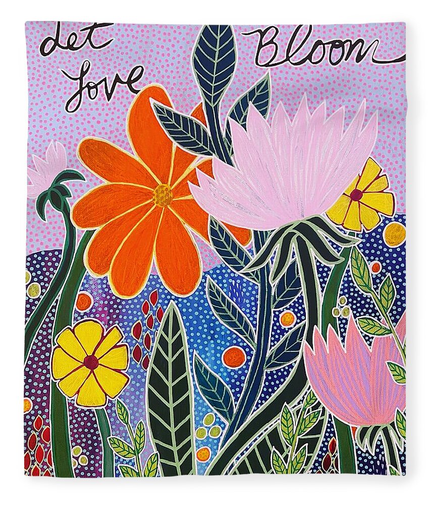 Let Love Bloom - Blanket