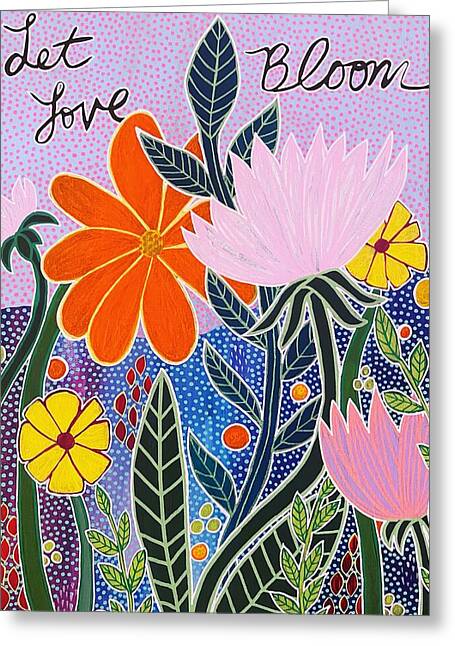 Let Love Bloom - Greeting Card