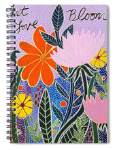 Load image into Gallery viewer, Let Love Bloom - Spiral Notebook
