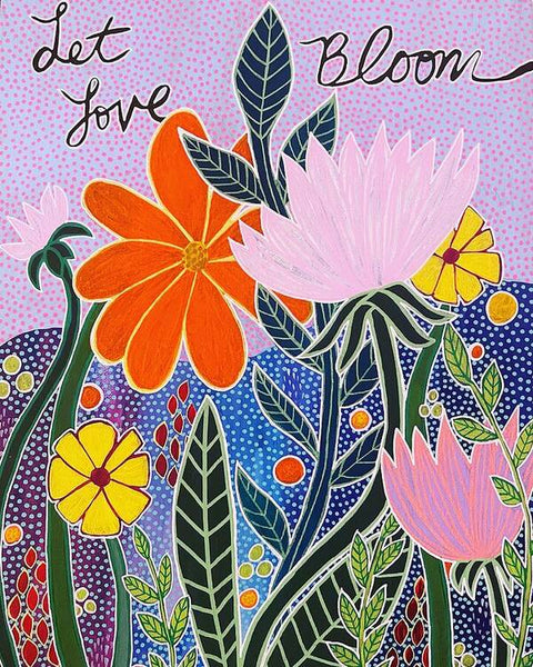 Let Love Bloom - Art Print