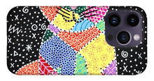 Load image into Gallery viewer, Patchwork Cat - Phone Case
