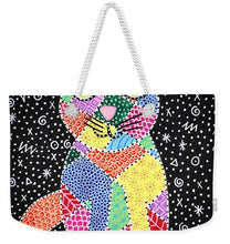 Load image into Gallery viewer, Patchwork Cat - Weekender Tote Bag
