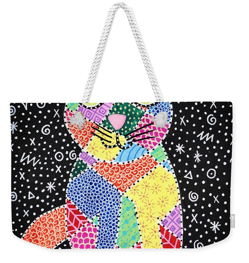 Patchwork Cat - Weekender Tote Bag