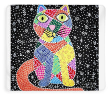 Load image into Gallery viewer, Patchwork Cat - Blanket
