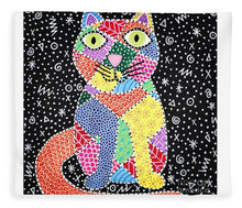 Load image into Gallery viewer, Patchwork Cat - Blanket
