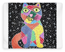 Load image into Gallery viewer, Patchwork Cat - Blanket
