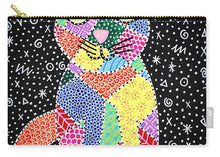 Load image into Gallery viewer, Patchwork Cat - Zip Pouch
