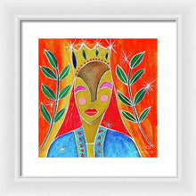 Load image into Gallery viewer, Queen of Wands - Framed Print
