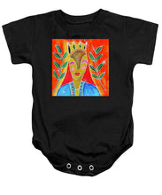 Load image into Gallery viewer, Queen of Wands - Baby Onesie
