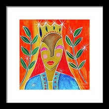 Load image into Gallery viewer, Queen of Wands - Framed Print
