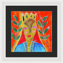 Load image into Gallery viewer, Queen of Wands - Framed Print
