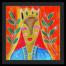 Load image into Gallery viewer, Queen of Wands - Framed Print
