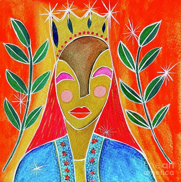 Queen of Wands - Art Print