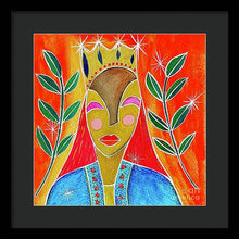 Load image into Gallery viewer, Queen of Wands - Framed Print
